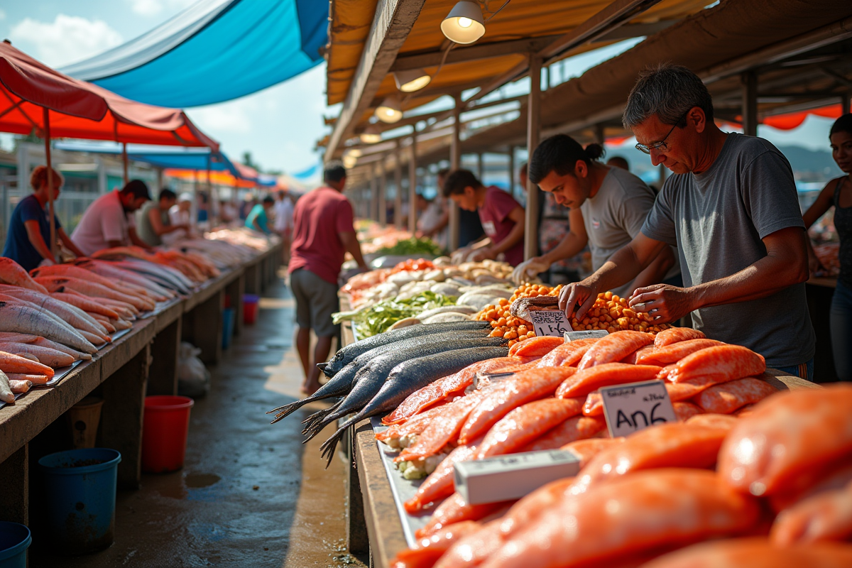 marché guadeloupe