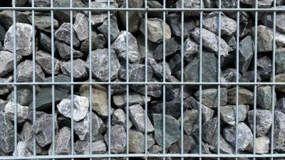 L'utilisation du grillage en acier pour la fabrication de gabions